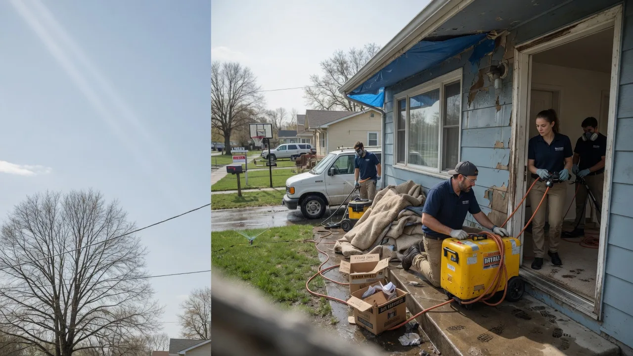 Basement Flood Cleanup in Point Comfort, TX near me